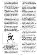 Preview for 125 page of Makita 0088381896252 Instruction Manual