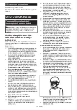 Preview for 63 page of Makita 0088381897525 Instruction Manual