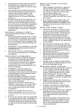 Предварительный просмотр 73 страницы Makita 0088381897525 Instruction Manual