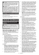 Preview for 81 page of Makita 0088381898263 Instruction Manual