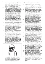 Preview for 124 page of Makita 0088381898263 Instruction Manual