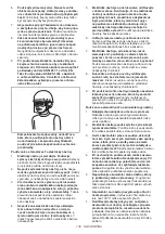 Preview for 139 page of Makita 0088381898263 Instruction Manual