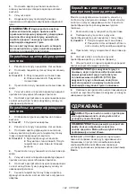 Preview for 194 page of Makita 0088381898263 Instruction Manual