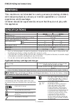 Preview for 6 page of Makita 0088381898805 Instruction Manual