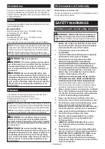 Preview for 7 page of Makita 0088381898805 Instruction Manual