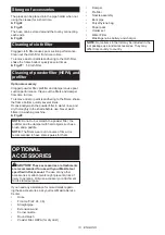 Preview for 13 page of Makita 0088381898805 Instruction Manual