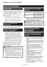 Preview for 28 page of Makita 088381-548649 Instruction Manual