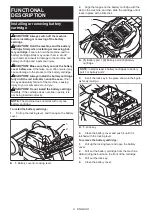 Предварительный просмотр 8 страницы Makita 088381-725736 Instruction Manual