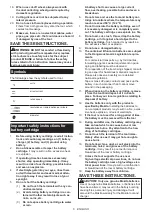 Preview for 6 page of Makita 088381-731911 Instruction Manual