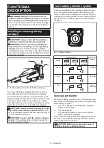 Preview for 8 page of Makita 088381-732062 Instruction Manual