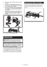 Preview for 25 page of Makita 088381-887946 Instruction Manual