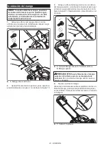 Предварительный просмотр 23 страницы Makita 088381-894364 Instruction Manual