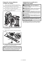 Предварительный просмотр 34 страницы Makita 088381-894364 Instruction Manual