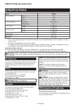 Preview for 4 page of Makita 088381866156 Instruction Manual