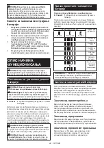 Предварительный просмотр 44 страницы Makita 088381866156 Instruction Manual