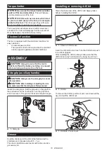 Preview for 10 page of Makita 088381873819 Instruction Manual