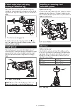 Preview for 11 page of Makita 088381873819 Instruction Manual