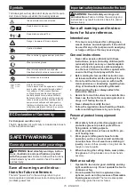 Предварительный просмотр 15 страницы Makita 10181717 Instruction Manual