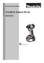 Preview for 1 page of Makita 111826 Instruction Manual