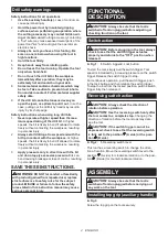 Preview for 4 page of Makita 113212 Instruction Manual