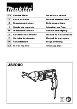 Предварительный просмотр 1 страницы Makita 113443 Instruction Manual