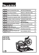 Preview for 1 page of Makita 122088 Instruction Manual