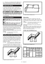 Предварительный просмотр 25 страницы Makita 122088 Instruction Manual