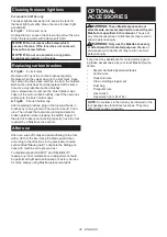 Preview for 30 page of Makita 122088 Instruction Manual