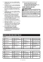 Preview for 53 page of Makita 122088 Instruction Manual