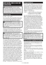 Preview for 92 page of Makita 122088 Instruction Manual