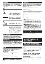 Предварительный просмотр 106 страницы Makita 122088 Instruction Manual