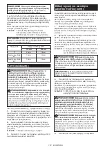 Preview for 172 page of Makita 122088 Instruction Manual