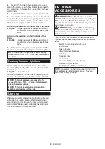 Preview for 39 page of Makita 129555 Instruction Manual