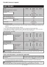 Preview for 48 page of Makita 130883 Instruction Manual