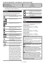 Preview for 77 page of Makita 130883 Instruction Manual