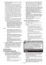 Preview for 107 page of Makita 130883 Instruction Manual