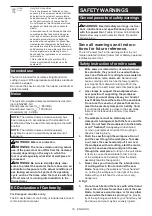 Preview for 16 page of Makita 132873 Instruction Manual