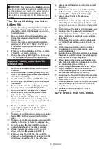 Preview for 19 page of Makita 132873 Instruction Manual