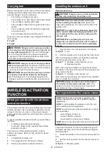 Предварительный просмотр 30 страницы Makita 132873 Instruction Manual