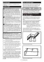 Предварительный просмотр 121 страницы Makita 132873 Instruction Manual