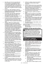 Предварительный просмотр 156 страницы Makita 132873 Instruction Manual