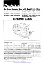 Preview for 1 page of Makita 15026DWA Instruction Manual