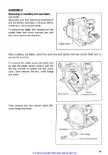 Preview for 15 page of Makita 15026DWA Instruction Manual