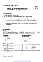 Preview for 20 page of Makita 15026DWA Instruction Manual