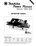 Preview for 1 page of Makita 1805B Instruction Manual