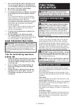 Preview for 6 page of Makita 1838206 Instruction Manual