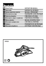 Makita 1911B Instruction Manual preview