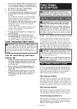 Preview for 9 page of Makita 1947795 Instruction Manual