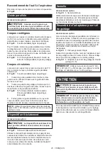 Preview for 20 page of Makita 1947795 Instruction Manual