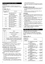 Preview for 4 page of Makita 196953-0 Instruction Manual